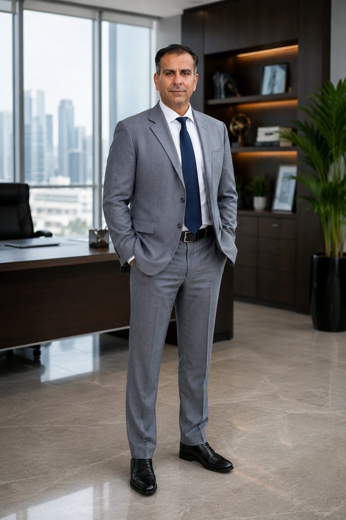 Portrait of Ishaq Mohammad, Group HR Director